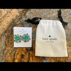 Kate Spade Here Comes the Sun earrings  Blue NWT